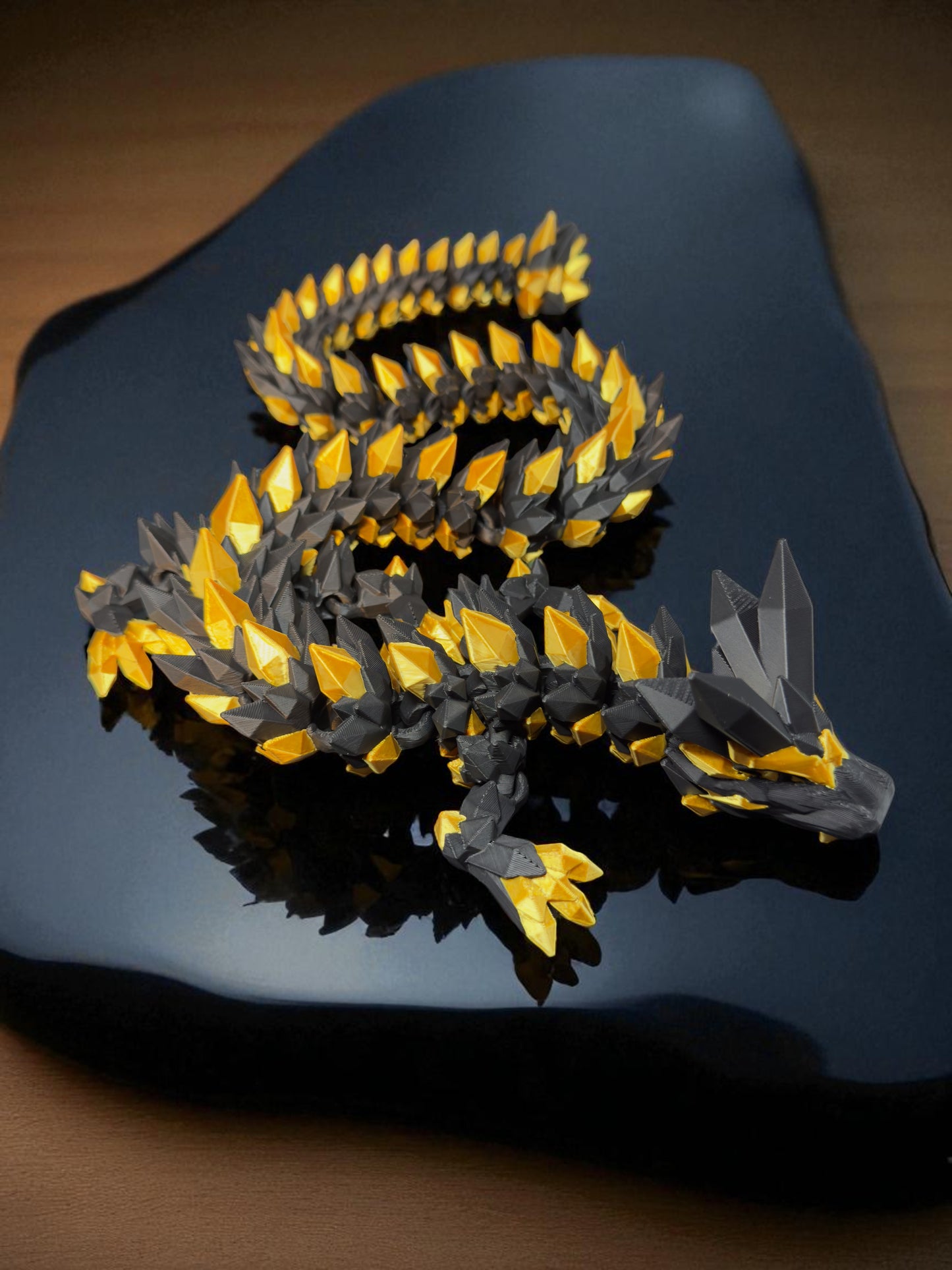 Crystal Dragon - 3D Articulated Dragon
