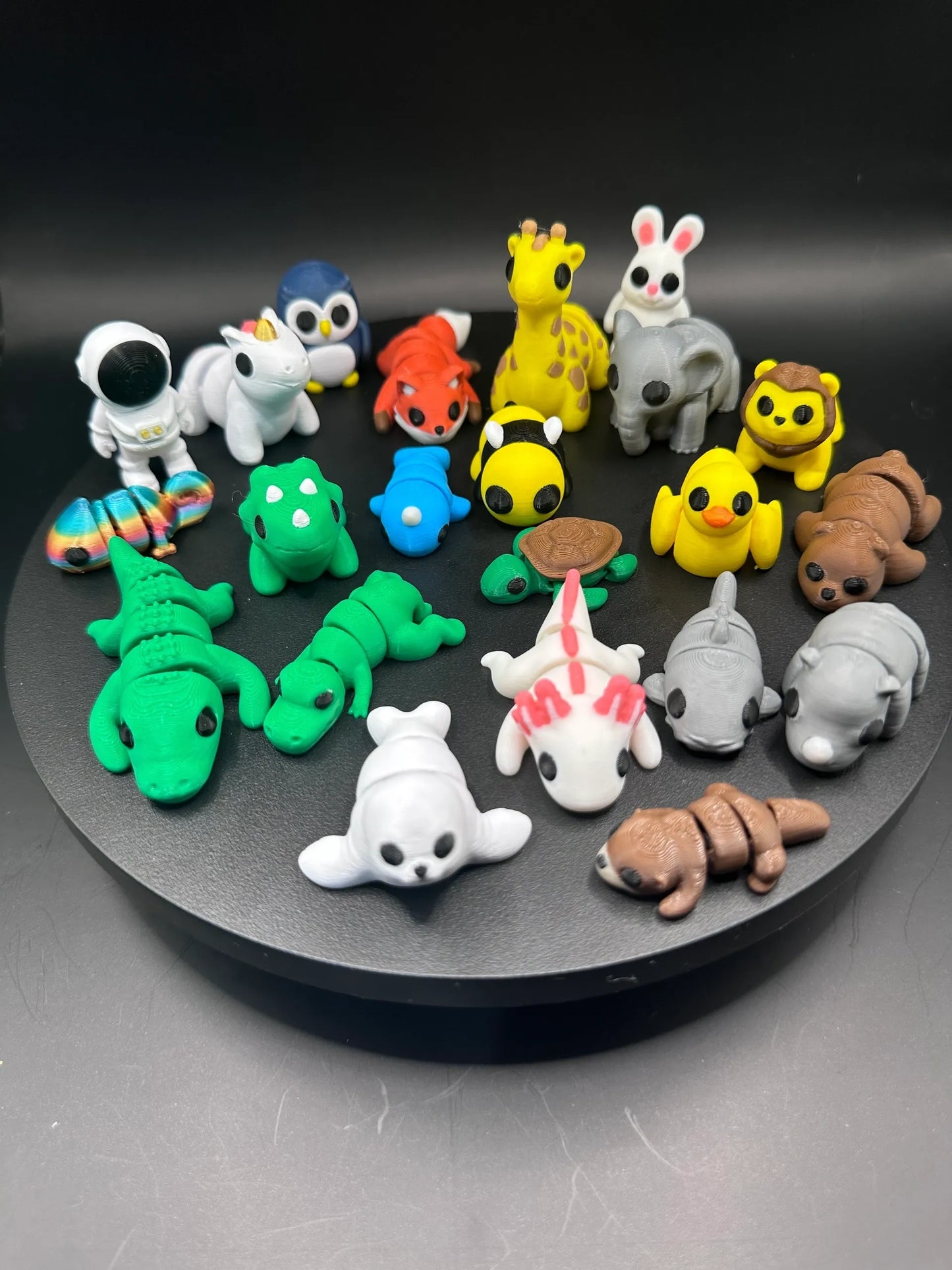 3D Printed Articulating Figurines