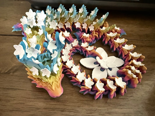 Cherry Blossom - 3D Articulated Dragon