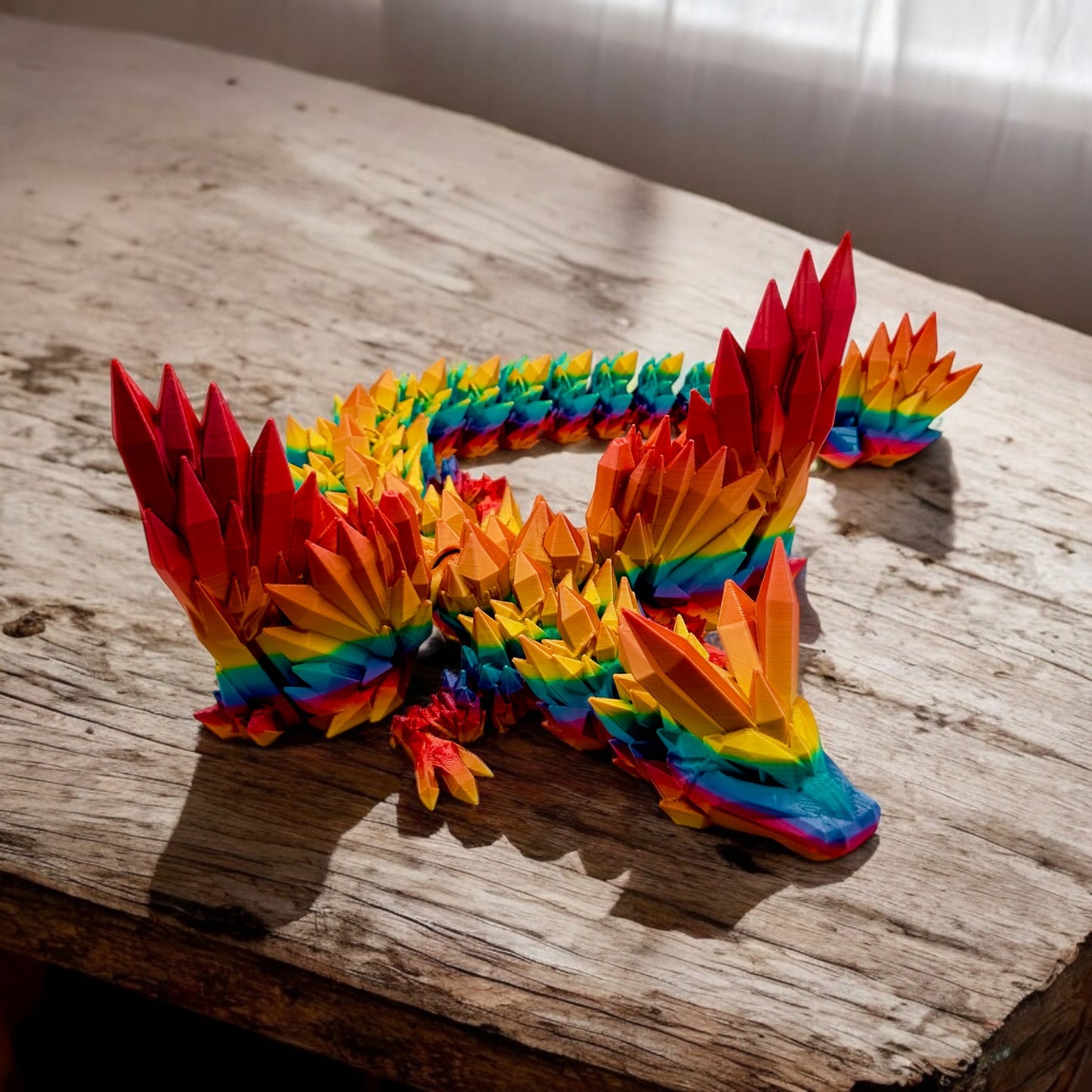 Crystal Dragon - 3D Articulated Dragon