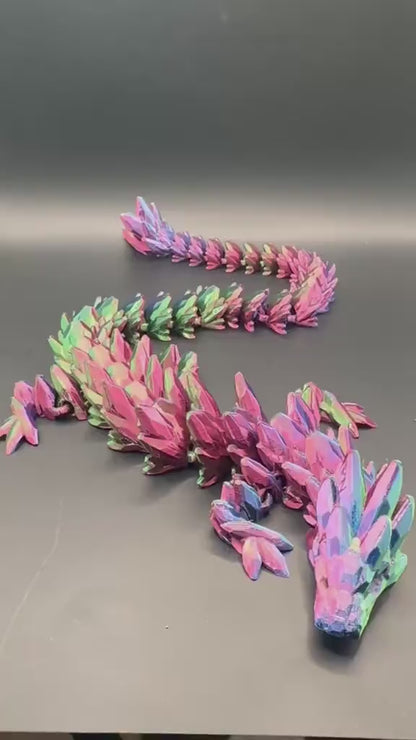 Gemstone Dragon - 3D Articulated Dragon